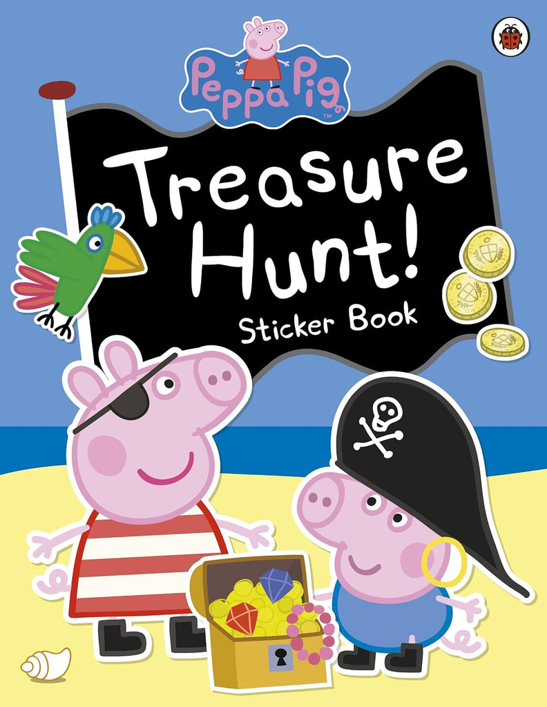 Peppa Pig: Treasure Hunt! Sticker Book Paperback