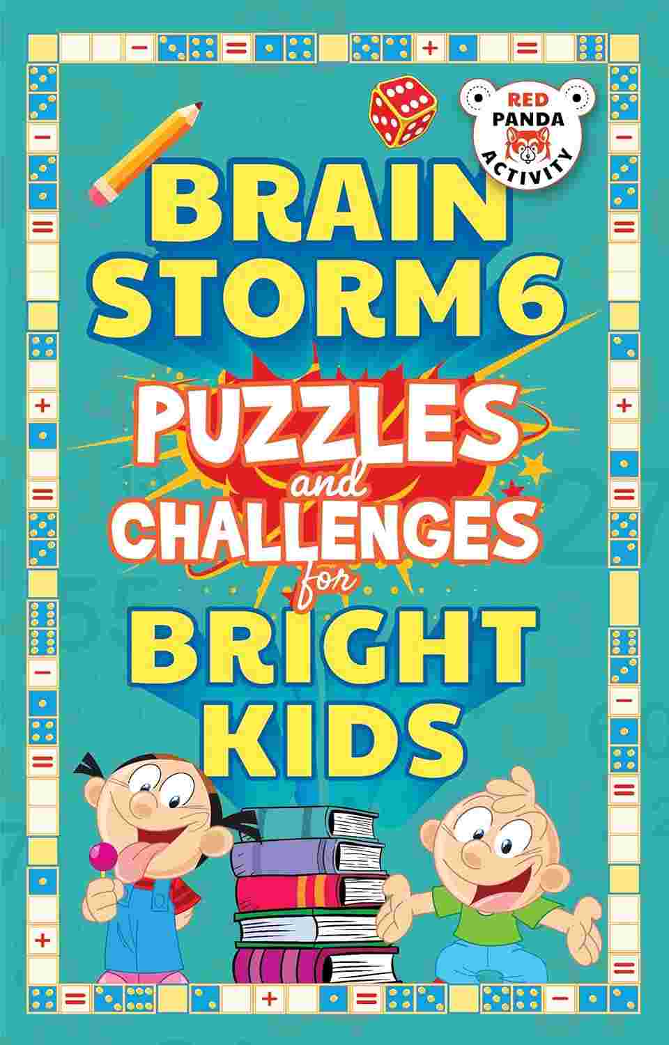 Brain Storm 6: Puzzles and Challenges for Smart Kids By Red Panda