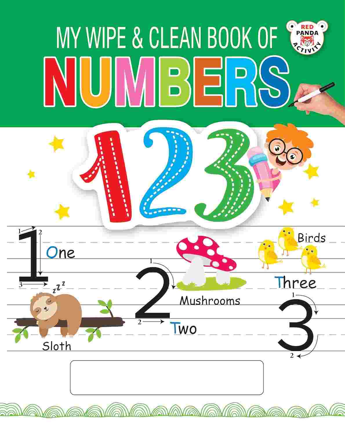 My Wipe & Clean Book of Numbers By Red Panda
