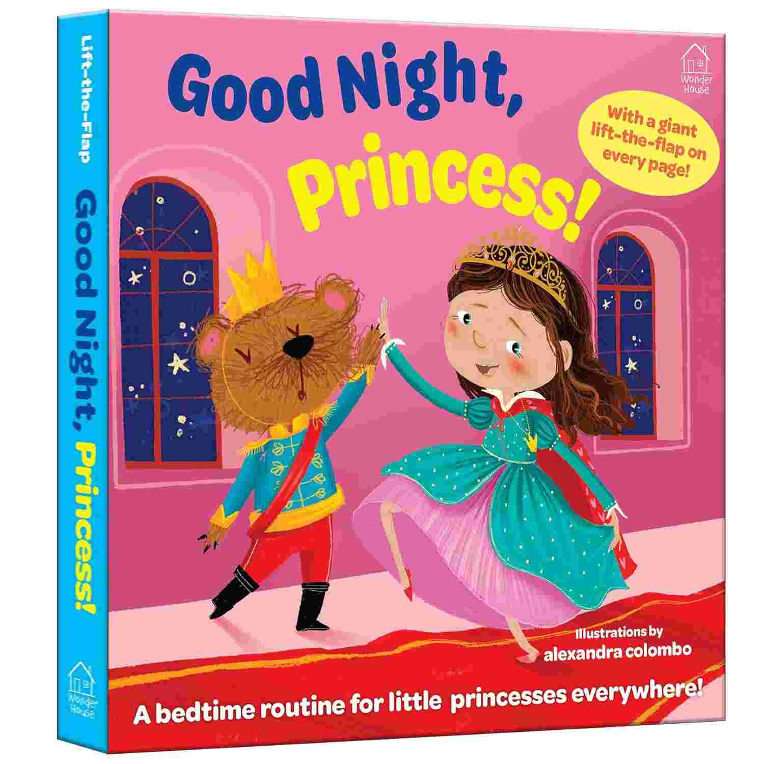 Good Night Princess: Lift the Flap By Wonder House Books | Illustrated by Alexandra Colombo
