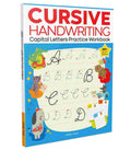 Cursive Handwriting Practice Workbook: Capital Letters (Level 1) By Wonder House Books