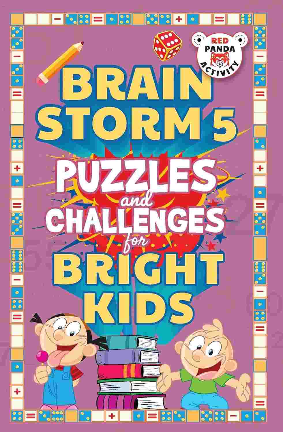 Brain Storm 5: Puzzles and Challenges for Smart Kids Published by Red Panda