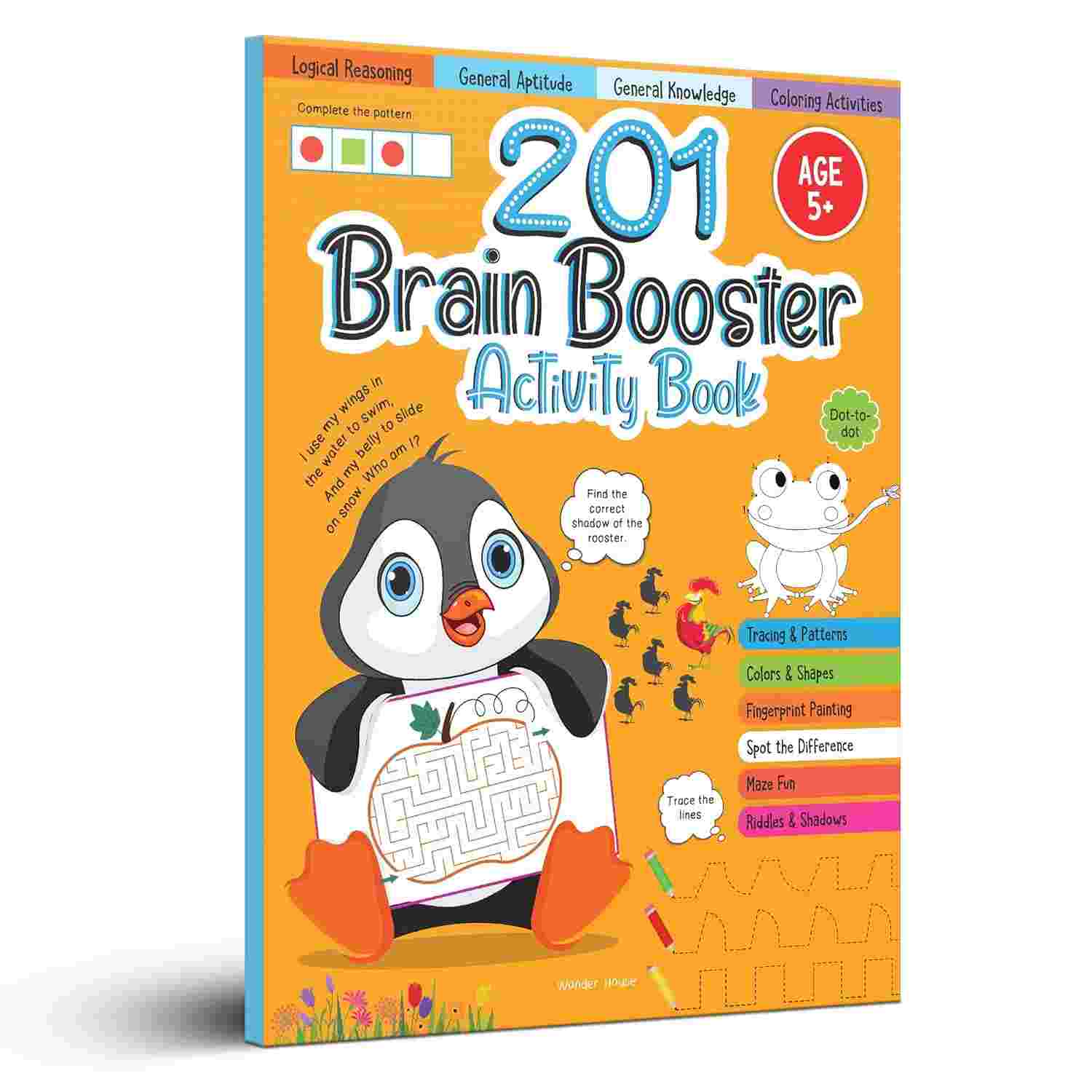 201 Brain Booster Activity Book: Fun Activities and Exercises For Children