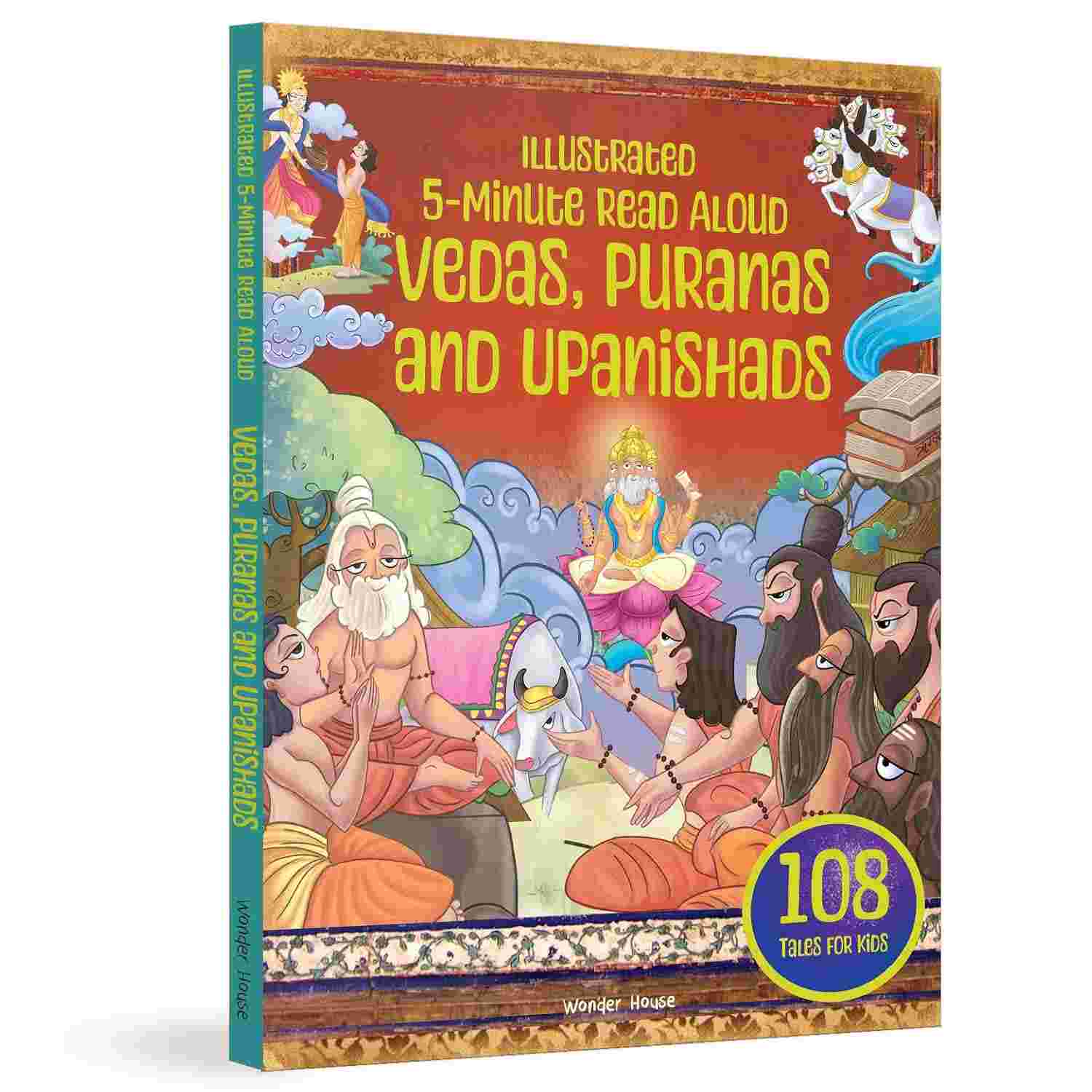 Vedas, Puranas and Upanishads - Illustrated 5-Minute Read-Aloud By Wonder House Books