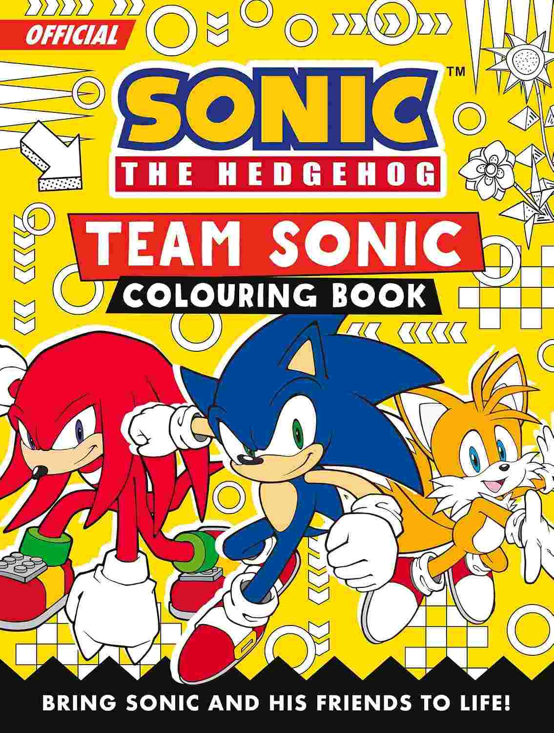 Sonic the Hedgehog Team Sonic Colouring Book - Official SEGA Activity Book | Buy Online at Beetle Bookshop