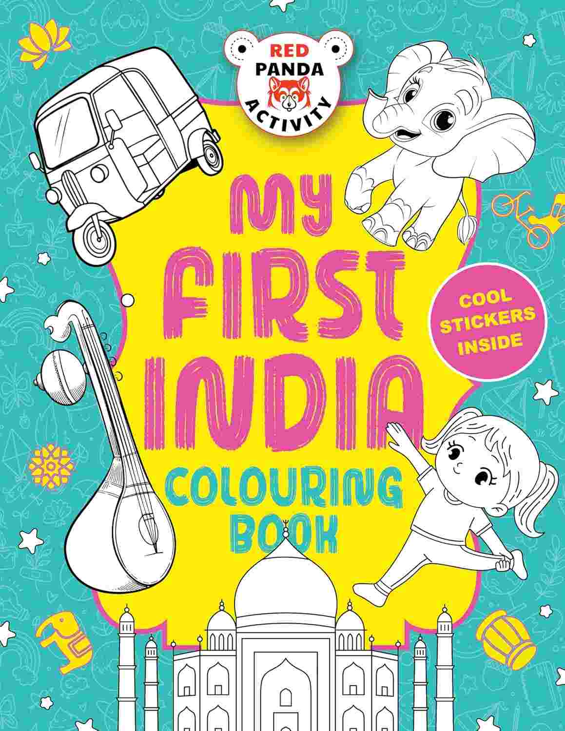 My First India Colouring Book by Red Panda