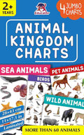 Animal Kingdom Jumbo Learning Charts: 4-Pack Set by Team Pegasus