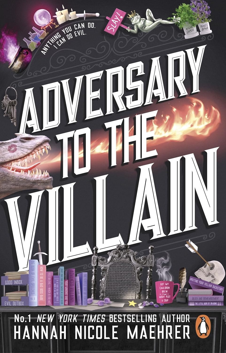 Adversary to the Villain (Assistant to the Villain #4)