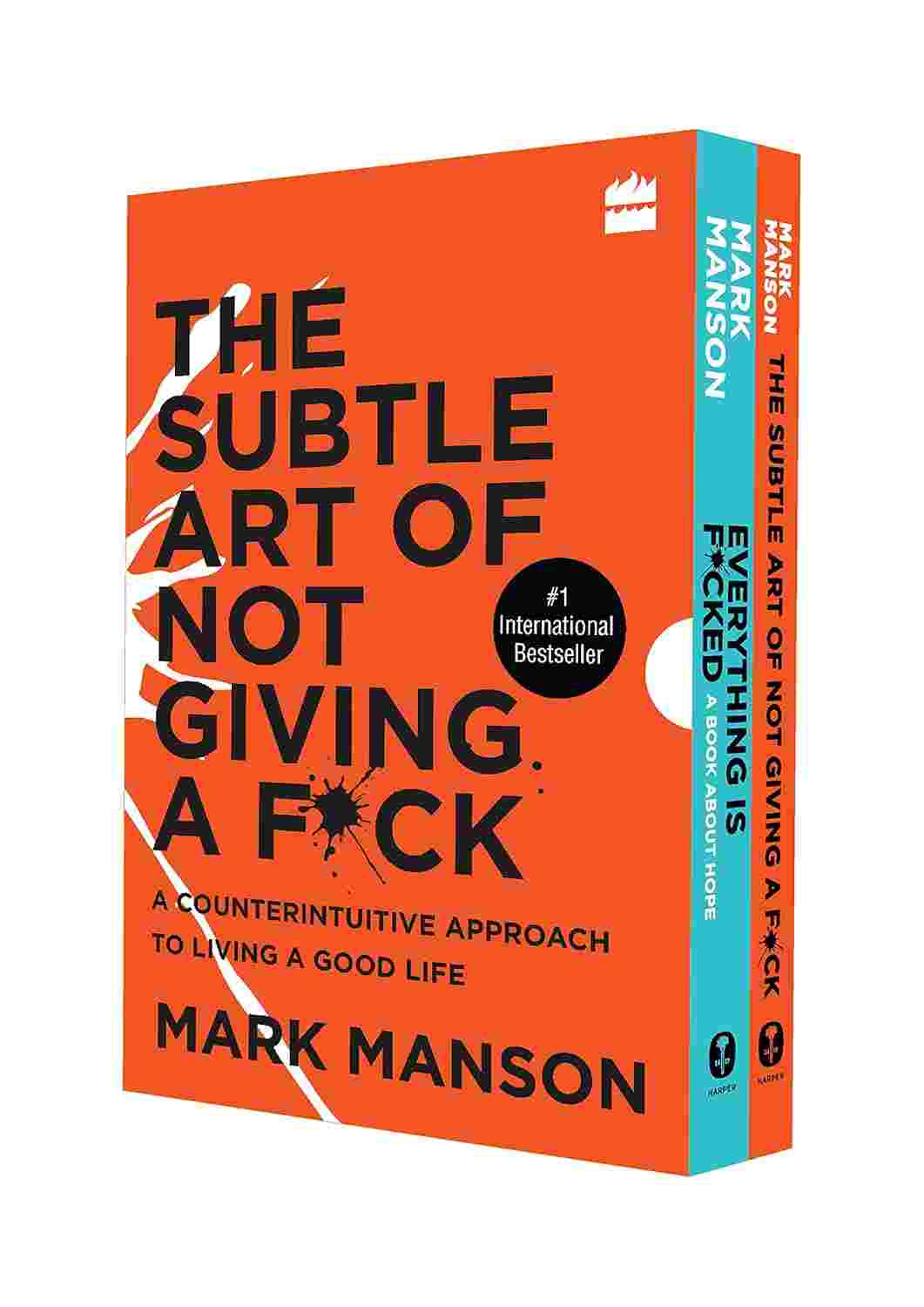 Mark Manson Boxset: The Subtle Art of Not Giving a Fck & Everything is Fcked By Mark Manson