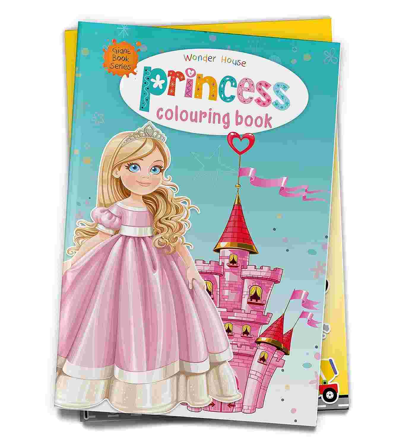 Princess Colouring Book (Giant Book Series) By Wonder House Books