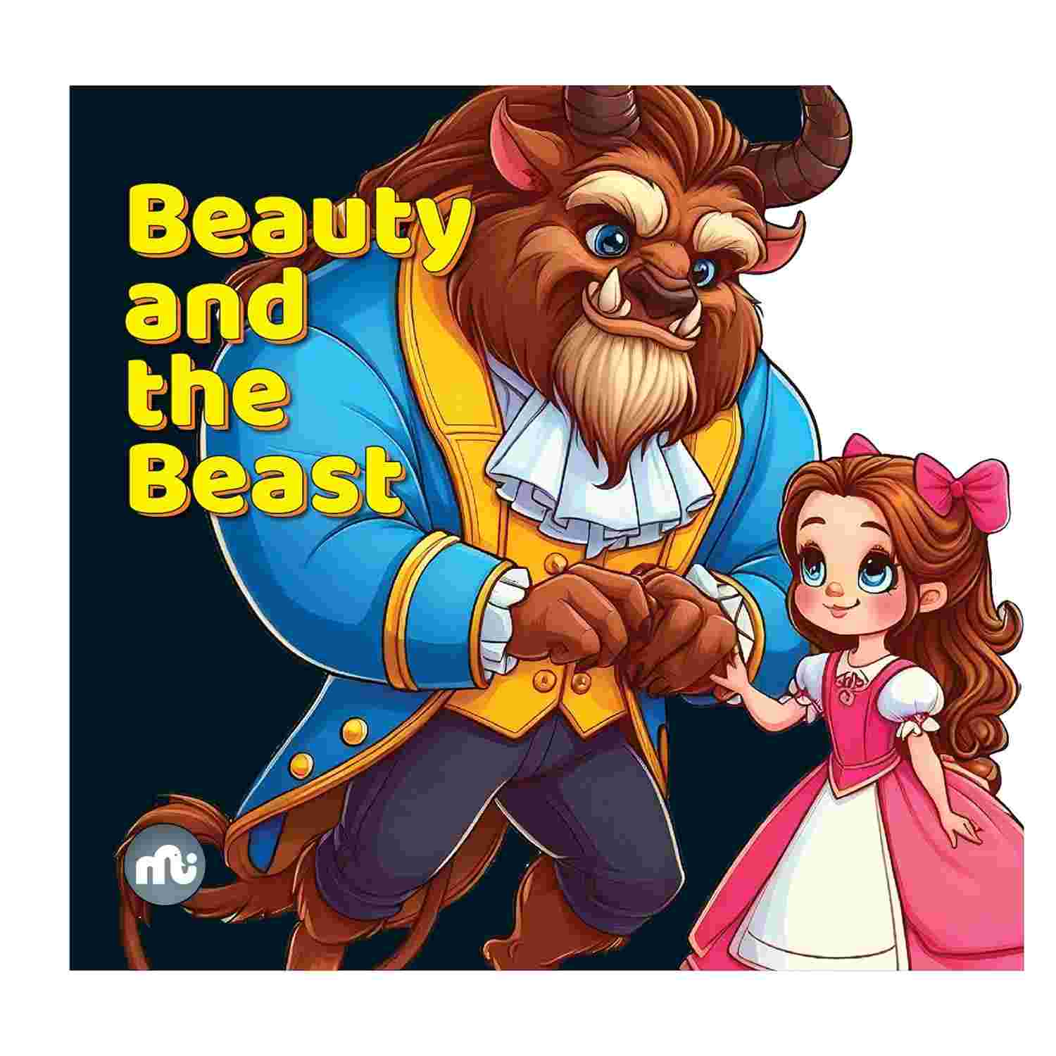 Cutout Board Book: Beauty and the Beast – By Moonstone & Rupa Publications India (Published by Rupa Publications India)