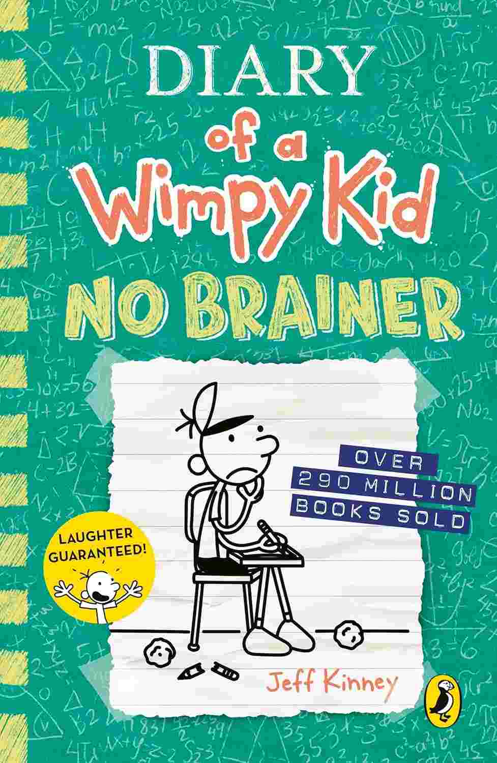 Diary of a Wimpy Kid: No Brainer (Book 18) School Budget Cuts & Hilarious Chaos | By Jeff Kinney