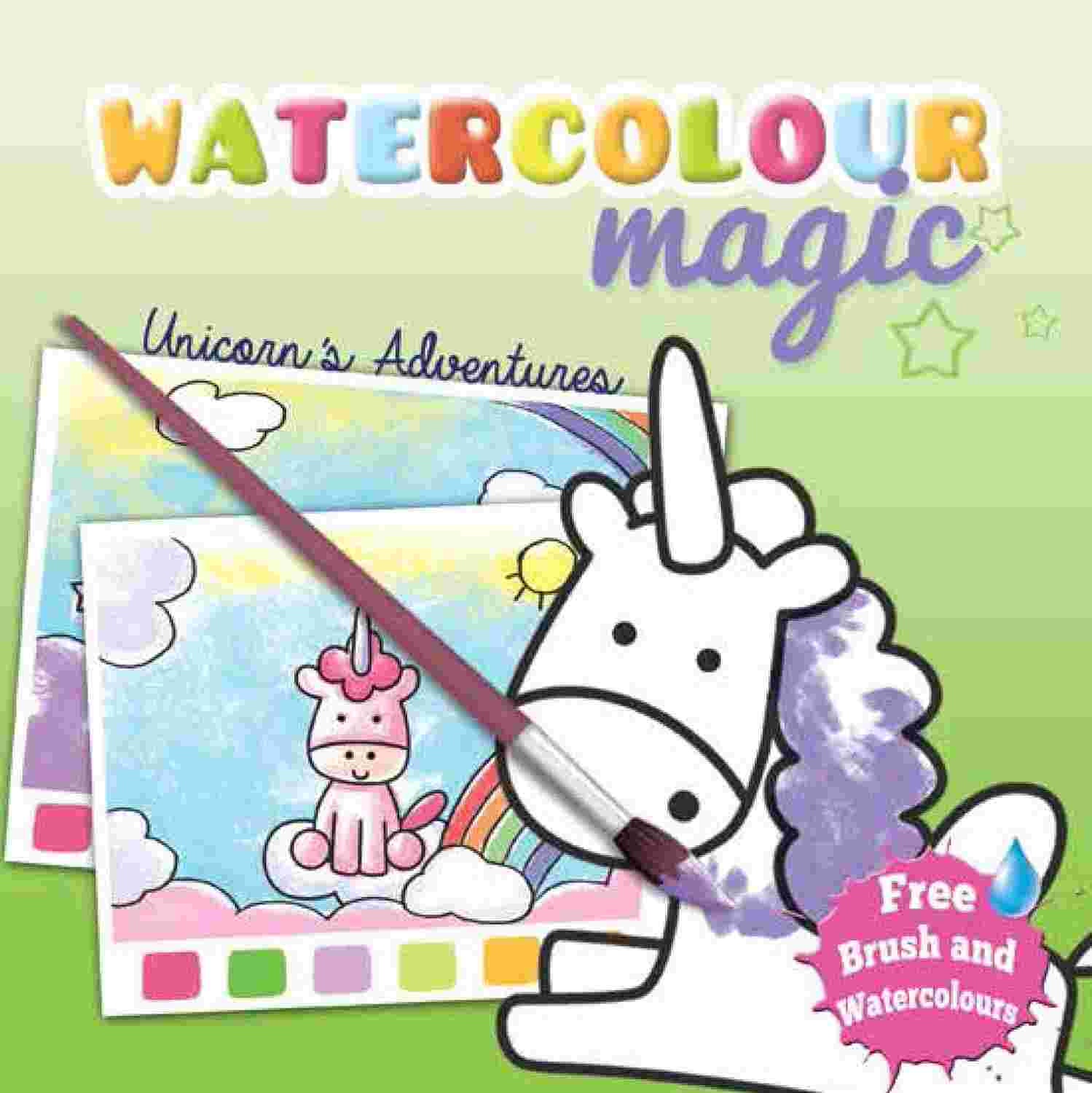 Watercolour Magic: Unicorn’s Adventures – Moonstone & Rupa Publications India