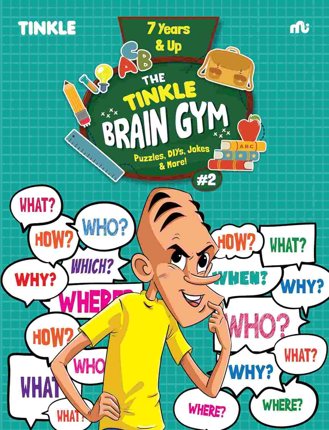 The Tinkle Brain Gym #2: Puzzles, DIYs, Jokes & More! – Moonstone, Tinkle & Rupa Publications India