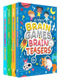 The Ultimate Brain Games Activity Book Set (4 Books, 400+ Activities) - Majestic Book Club