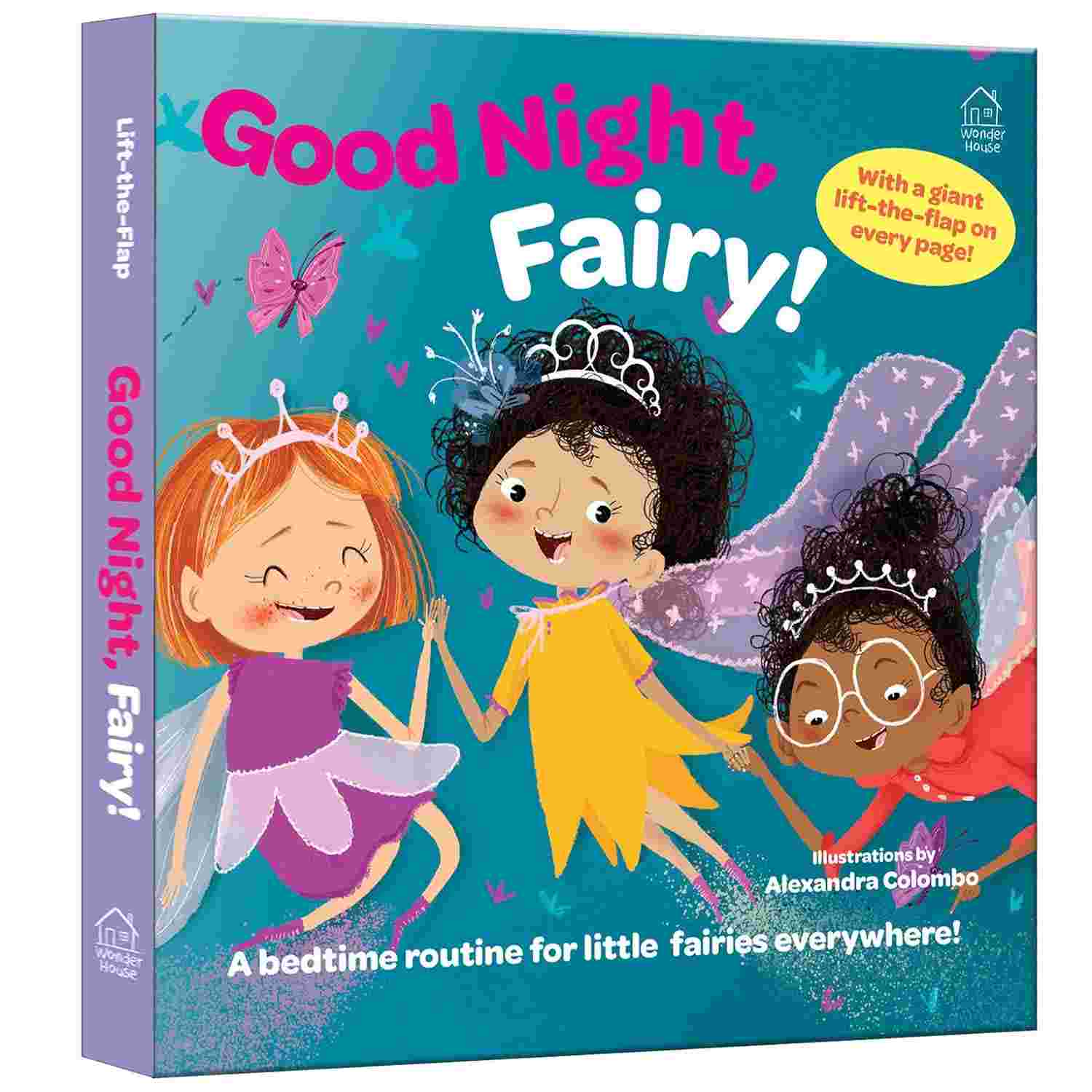 Good Night Fairy: Lift the Flap By Wonder House Books | Illustrated by Alexandra Colombo