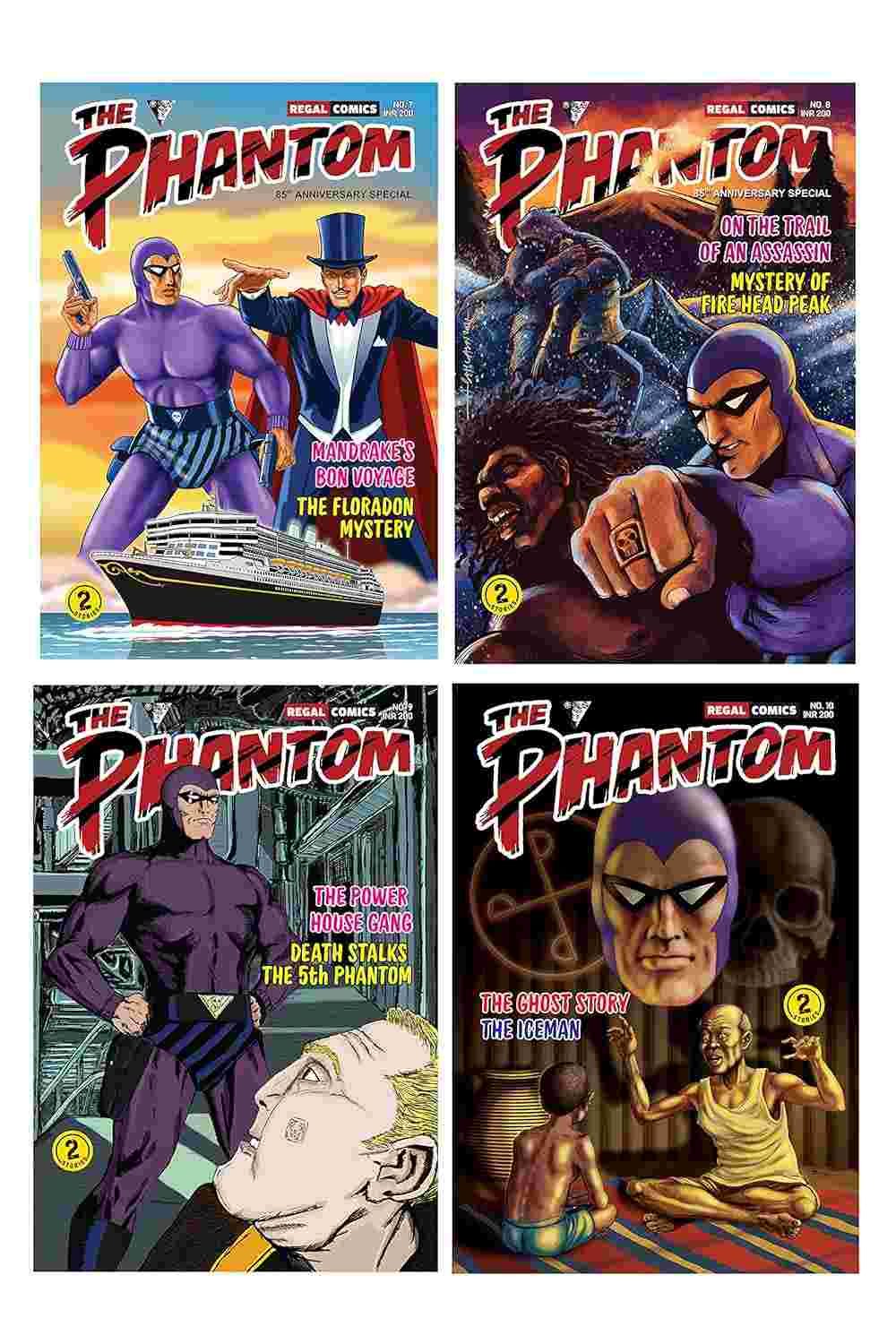 The Phantom Issues 7-10 (Collector's Box Set / Omnibus) - Lee Falk (2021 Edition)