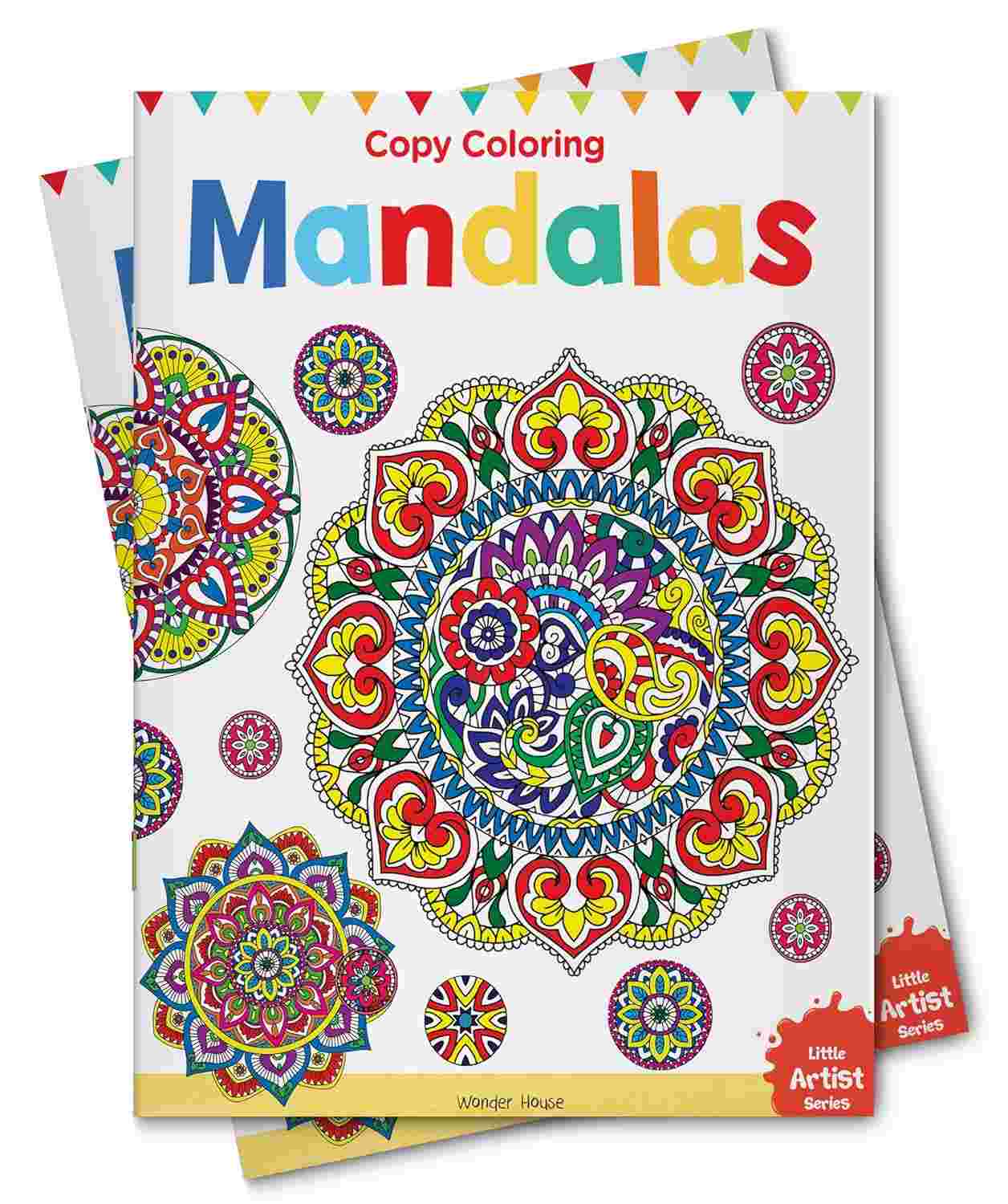 Little Artist Series Mandala: Copy Colour Books By Wonder House Books