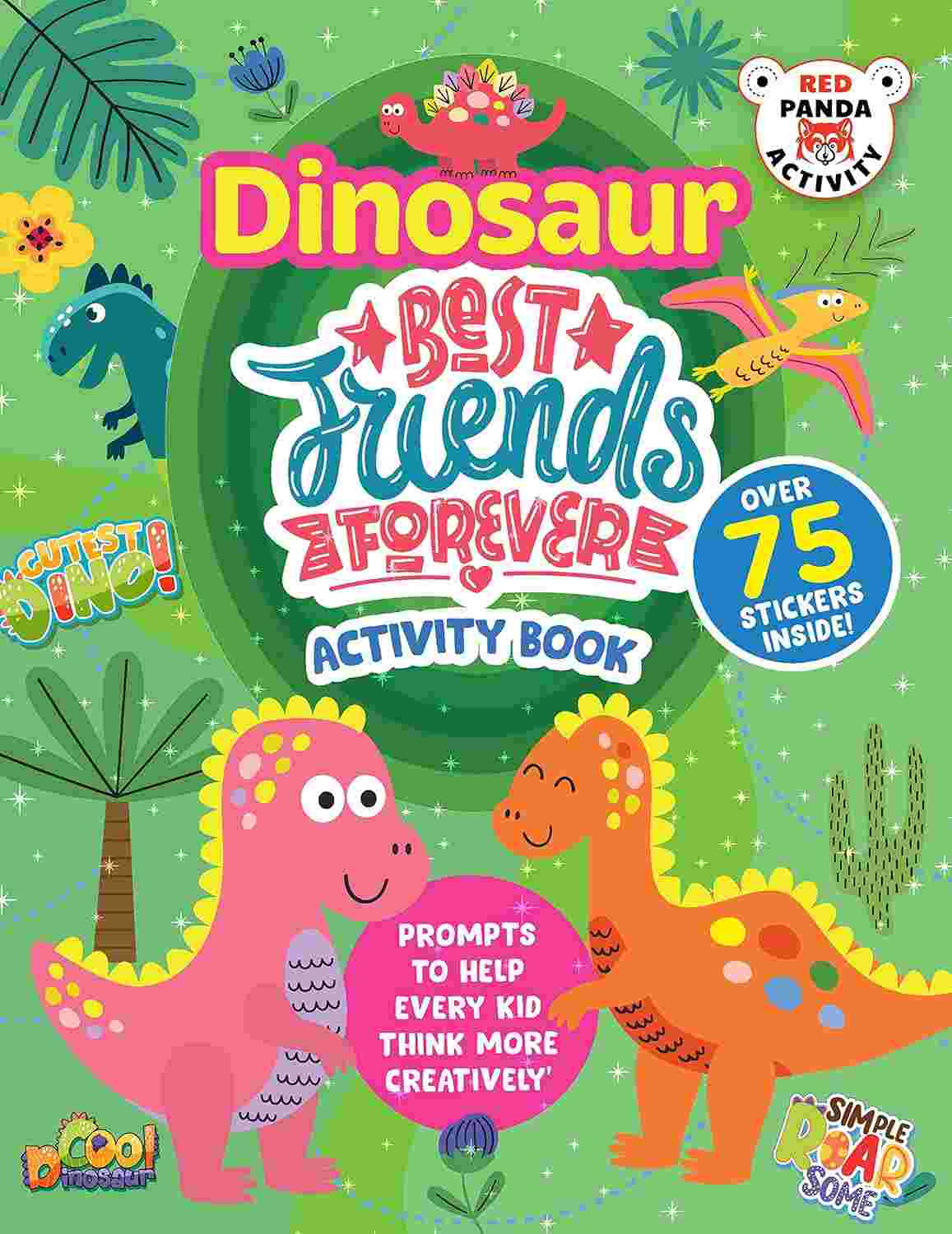 Dinosaur Best Friends Forever Activity Book – By Red Panda (Author)