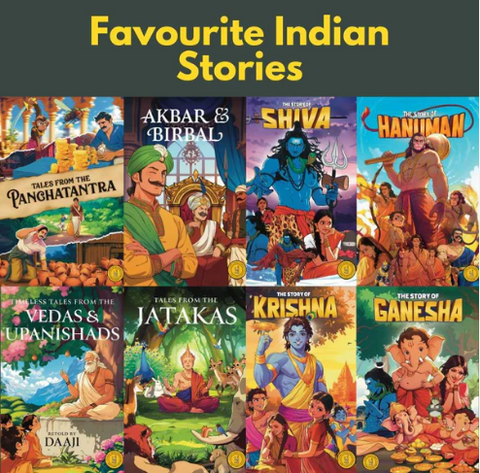 Favourite Indian Stories Bundle – 8 Book Set