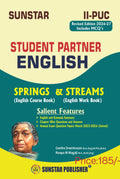 Sunstar Student Partner II-PUC English Springs & Streams Course Book & Work Book