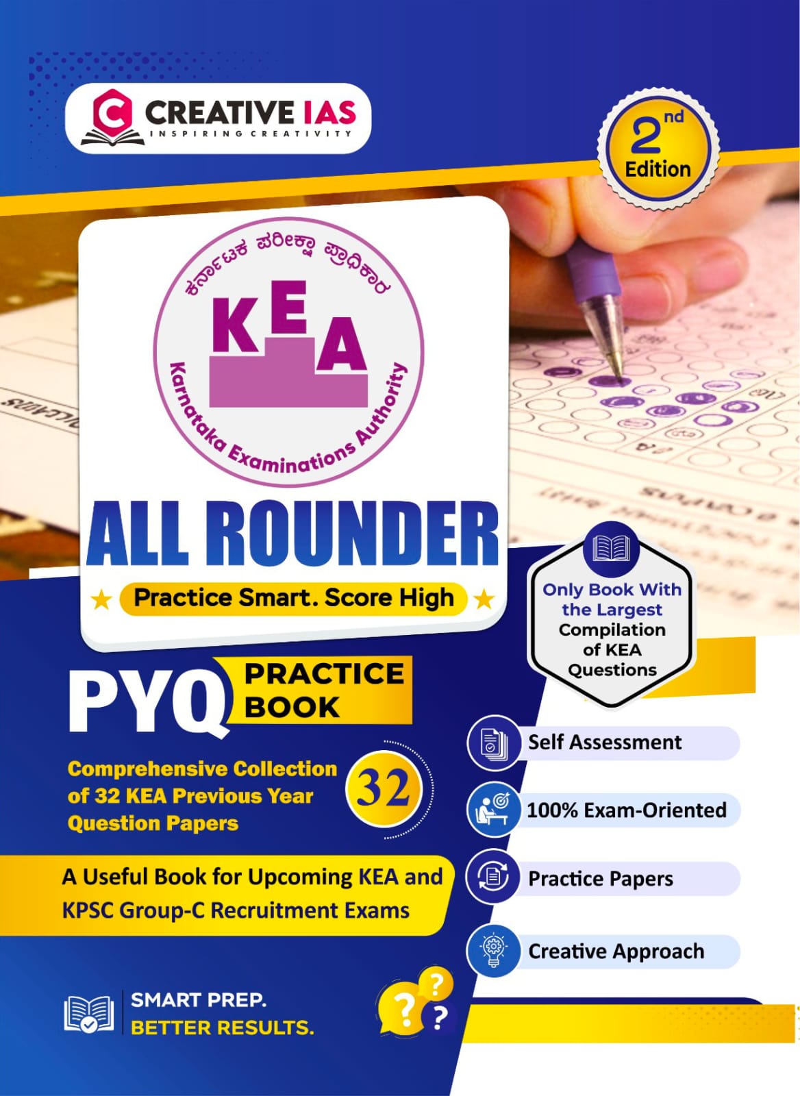 KEA All Rounder PYQ Practice Book (2nd Edition) – Creative IAS