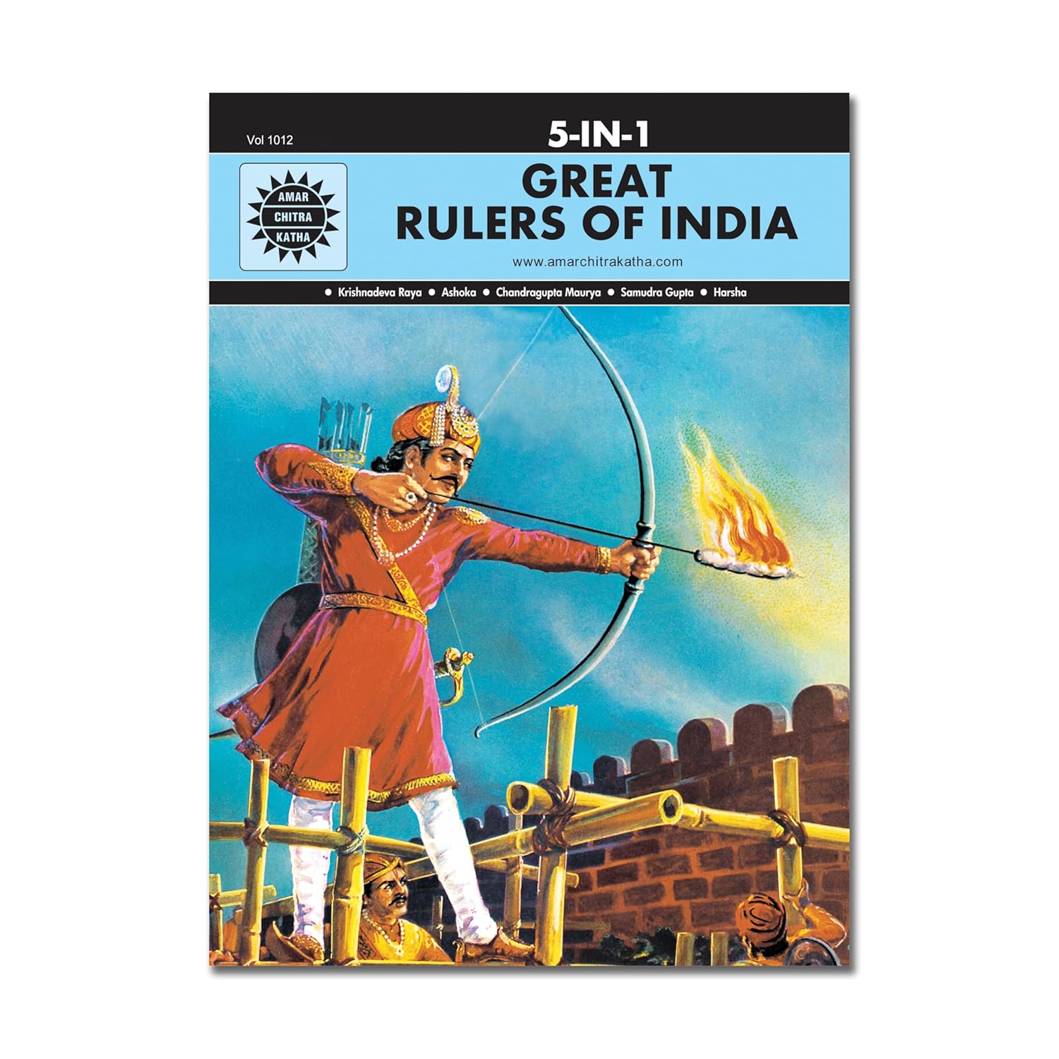 ACK - 5 in 1 Great Rulers of India - Beetle Book Shop