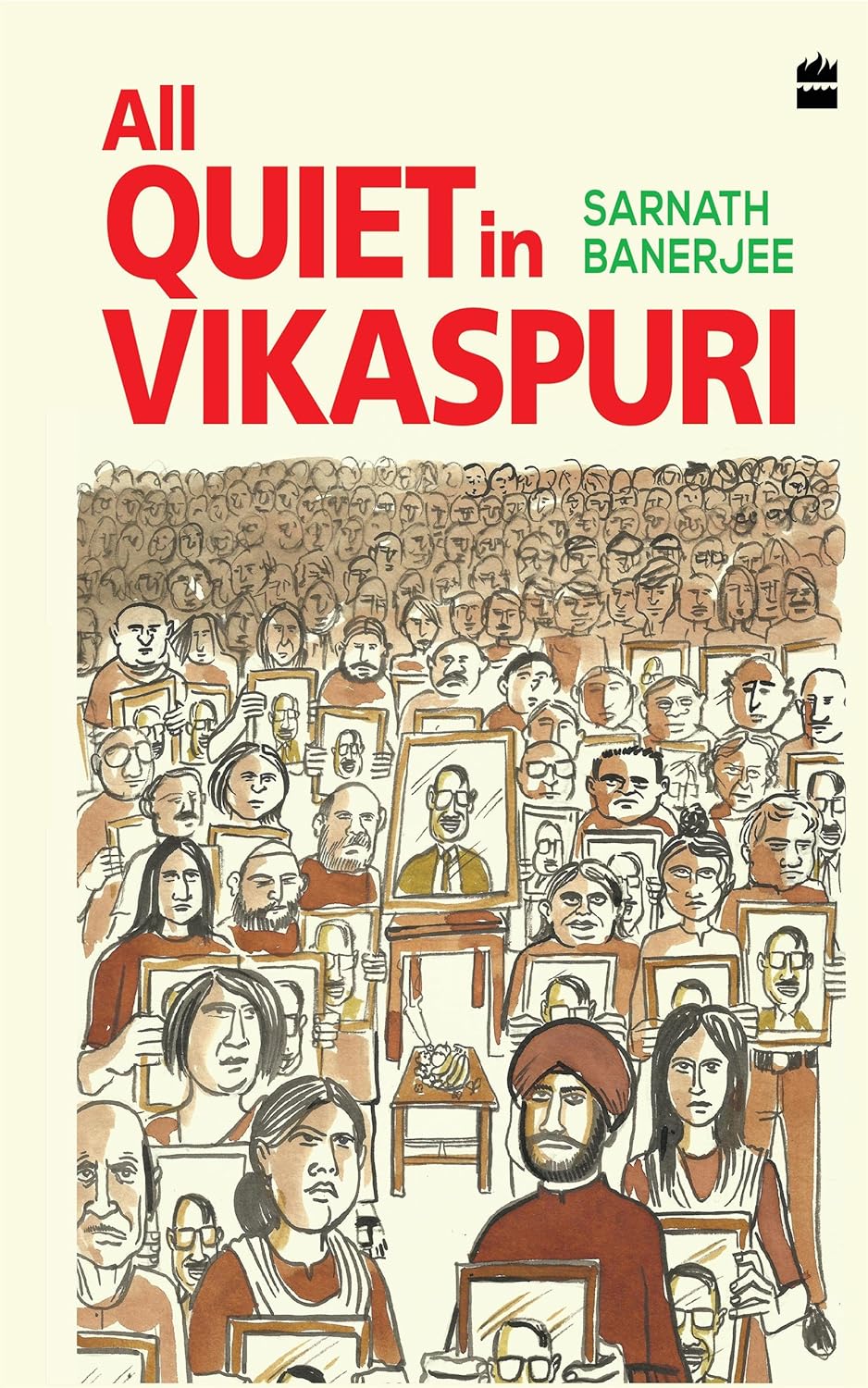 All Quiet in Vikaspuri Hardcover - Beetle Book Shop