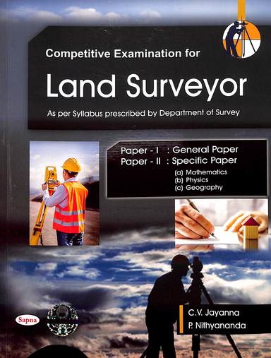 Competitive Examination For Land Surveyor For Paper 1 &amp; 2 - Beetle Book Shop