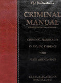 Criminal Manual Criminal Major Acts Cr.Pc Ipc Evidence With State Amendments: Pocket Edition - Beetle Book Shop