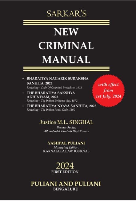 Criminal Manual(A complete Guide) - Beetle Book Shop
