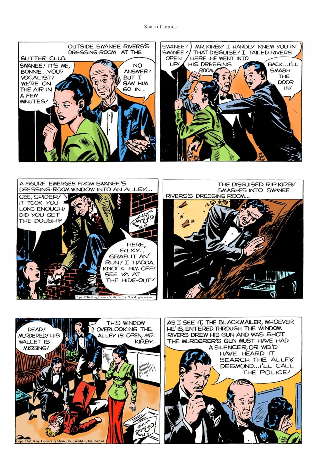 Fatal Forgeries: RIP Kirby - The First Modern Detective | Illustrated Comic Book - Beetle Book Shop
