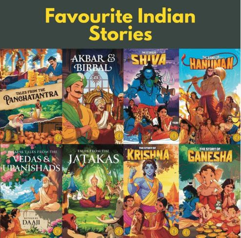 Favourite Indian Stories Bundle – 8 Book Set - Beetle Book Shop
