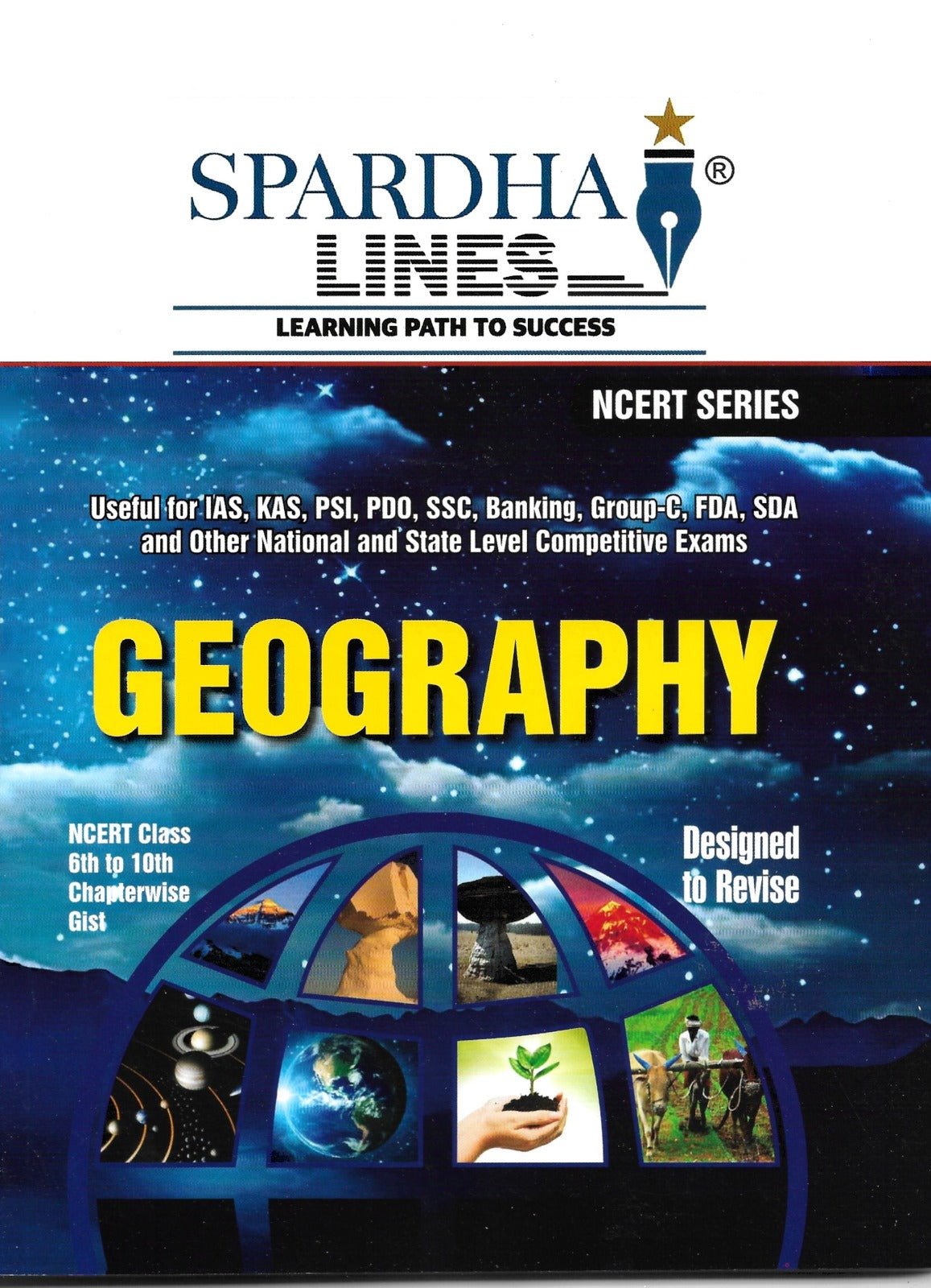 Geography ( NCERT Class 6th to 10th Chapterwise Gist ) - Beetle Book Shop