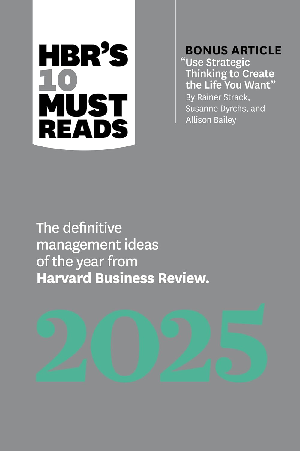 HBRS 10 MUST READS 2025 - Beetle Book Shop