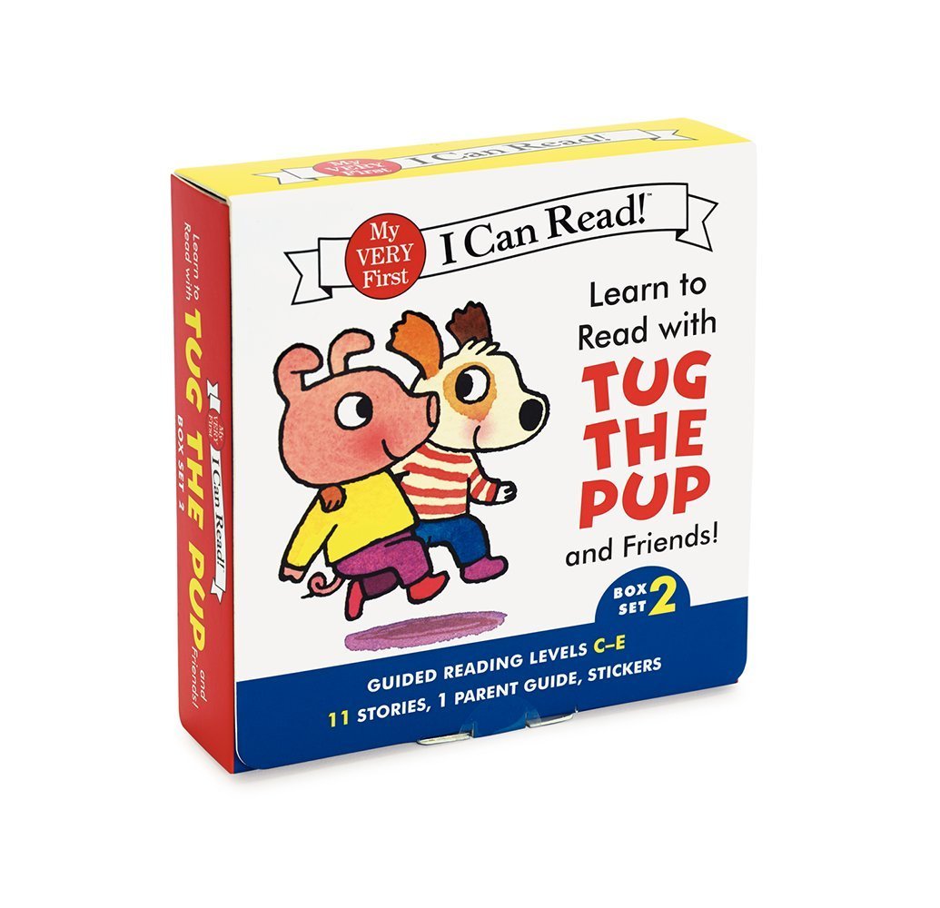 Learn to Read with Tug the Pup and Friends! Box Set 2 Paperback - Beetle Book Shop