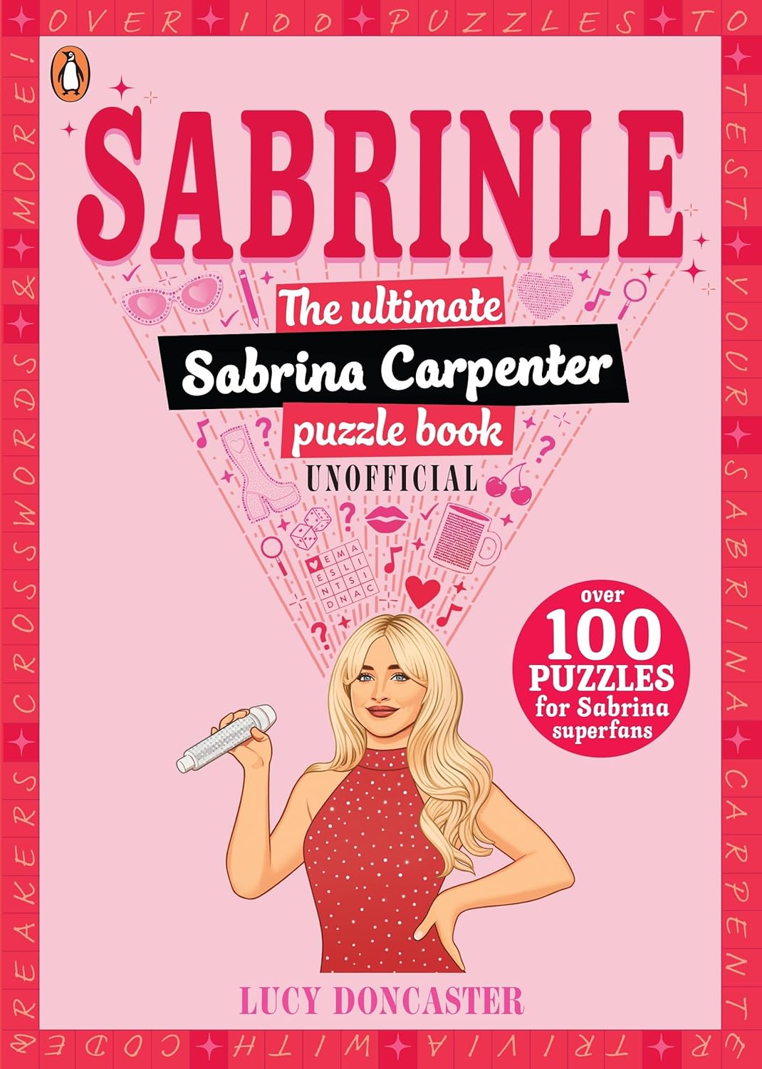 Sabrinle: The Ultimate Sabrina Carpenter Puzzle Book - Beetle Book Shop