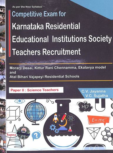 Science Teachers Paper 2 : Competitive Exam For Karnataka Residential Educational Institutions - Beetle Book Shop