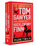 The Adventures of Tom Sawyer & Adventures of Huckleberry Finn (Deluxe Hardbound Edition) - Beetle Book Shop