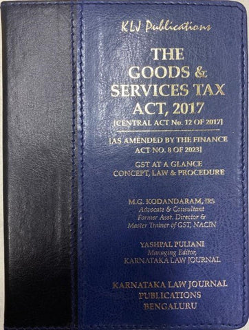 THE GOODS & SERVICES TAX ACT, 2017 - Beetle Book Shop