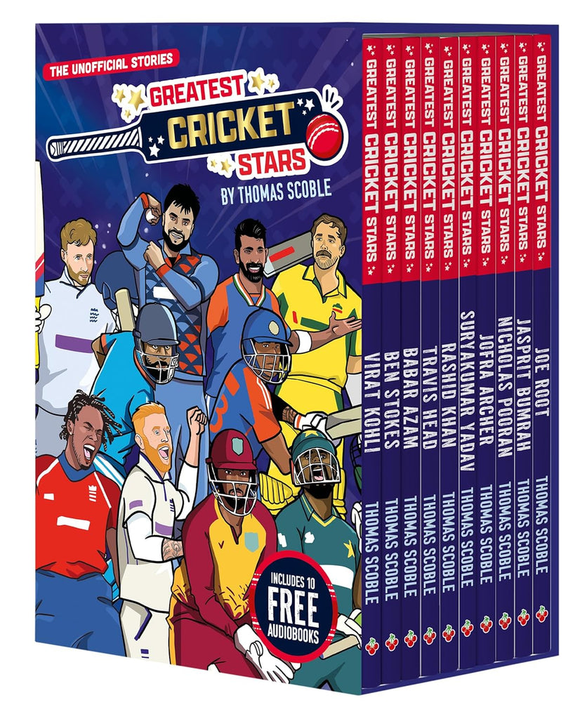 The Greatest Cricket Stars 10 Book Collection - Beetle Book Shop