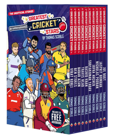 The Greatest Cricket Stars 10 Book Collection - Beetle Book Shop