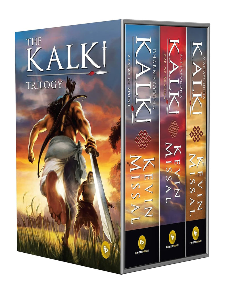 The Kalki Trilogy (Set of 3 Books) - Avatar of Vishnu; Eye of Brahma; Sword of Shiva - Beetle Book Shop