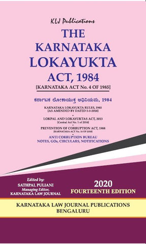 The Karnataka Lokayukta Act,1984_Kannada - Beetle Book Shop