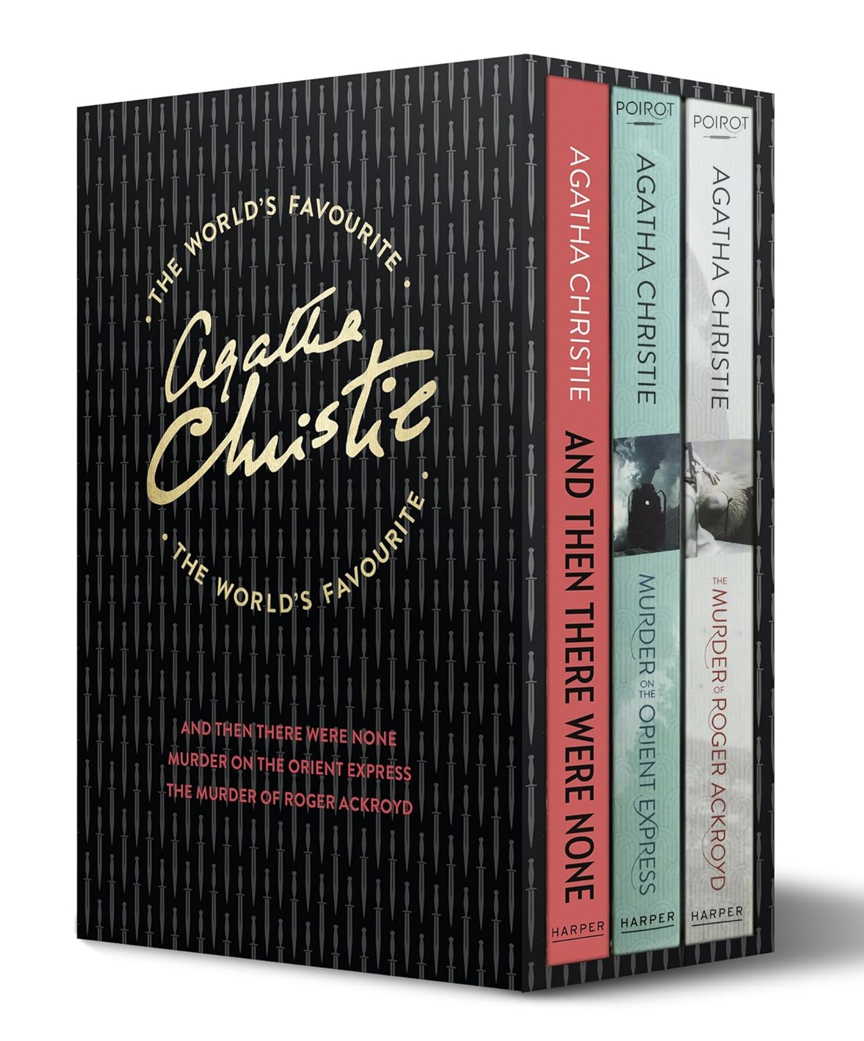 The World's Favourite: And Then There Were None, Murder on the Orient Express, The Murder of Roger Ackroyd Paperback – Box set - Beetle Book Shop