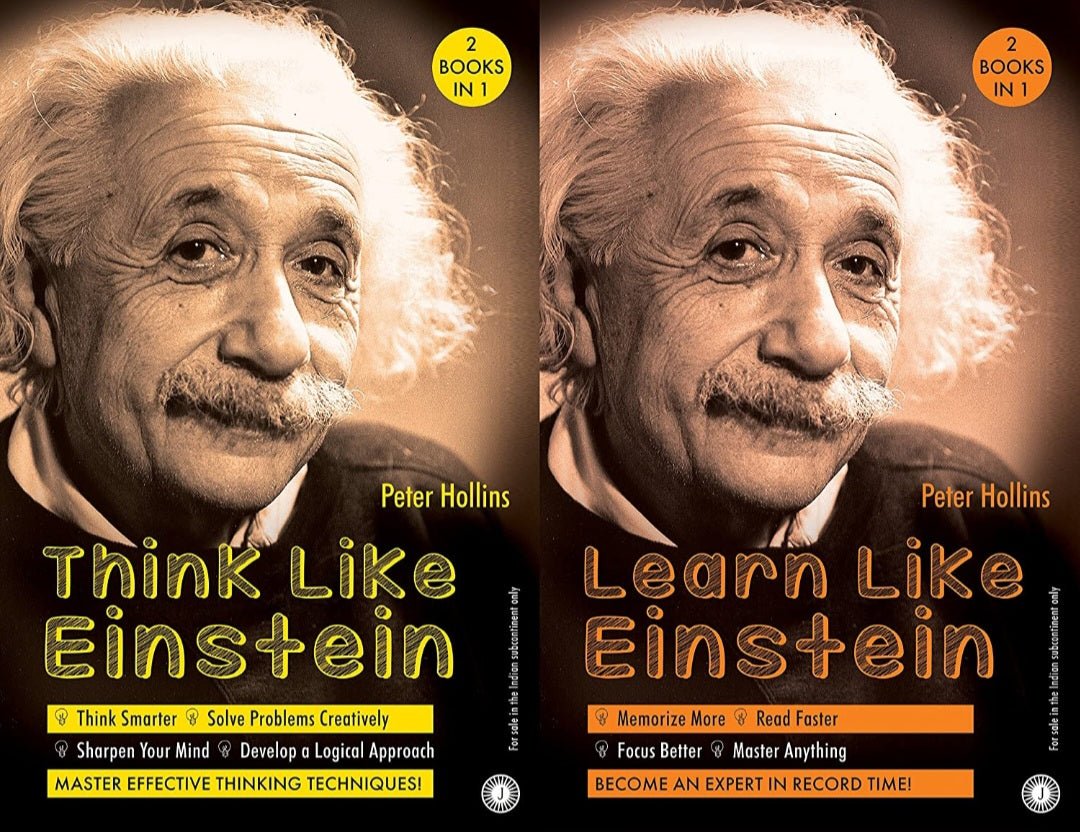 Think Like Einstein & Learn Like Einstein (2 Books in 1) - Beetle Book Shop