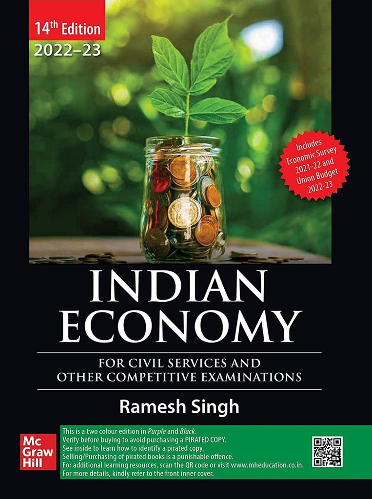 Indian Economy By Ramesh Singh 14th Edition - Beetle Book Shop