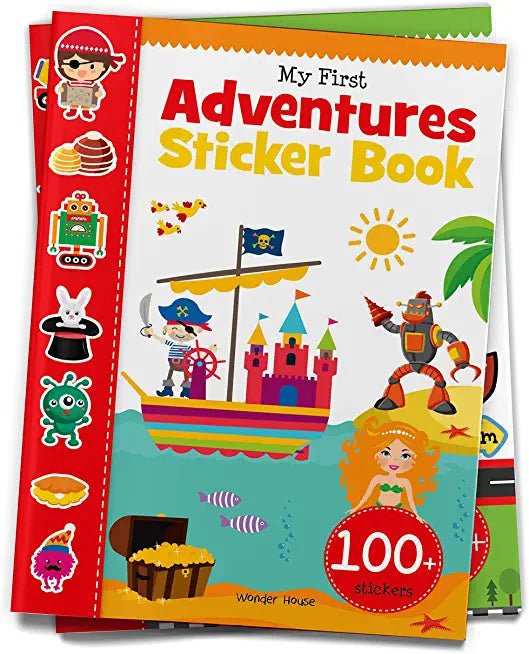 My First Adventures Sticker Book: My first sticker books - Beetle Book Shop