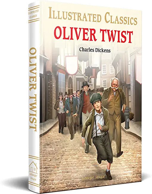 Oliver Twist for Kids : illustrated Abridged Children Classics English Novel with Review Questions - Beetle Book Shop